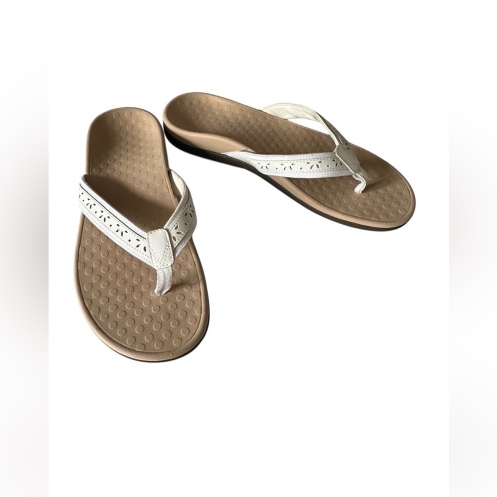 Vionic Casandra Toe Post Sandals‎ Size 11 Arch Support Comfort Flip Flop
